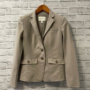 Banana Republic Stretch Jacket 6 Khaki
